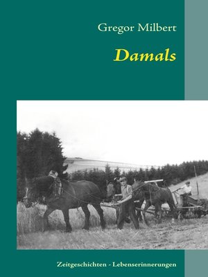 cover image of Damals